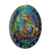 カエルのアートダーツボード ダーツボード (正面左)