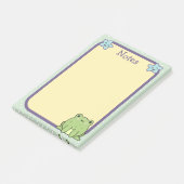 カエルのカエルと星 ポストイット (アングル)