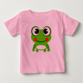 カエルのカエル ベビーTシャツ (正面)