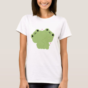 カエルのカップル Tシャツ