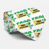 カエルのキリスト教の略称は神に十分に頼ります ネクタイ (ロール)