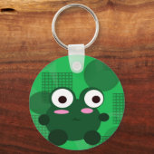 カエルのキーチェーン キーホルダー (正面)