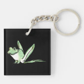 カエルのキーチェーン キーホルダー (裏面)