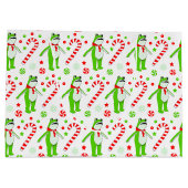 カエルのクリスマス ラージペーパーバッグ (裏面)