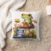 カエルのグッズ クッション (ブランケット)