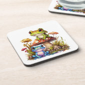 カエルのグッズ コースター (左側)