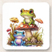 カエルのグッズ コースター (正面)