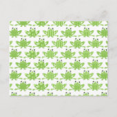 カエルのグッズ ポストカード (正面)