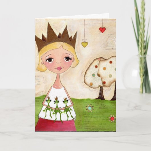 カエルのコレクター-挨拶状 シーズンカード (正面)