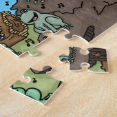 カエルのコーラス ジグソーパズル (側面)