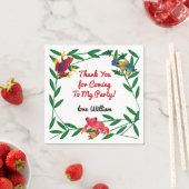 カエルのジャングル動物園 スタンダードカクテルナプキン (インサイチュ)