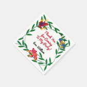 カエルのジャングル動物園 スタンダードカクテルナプキン (角)