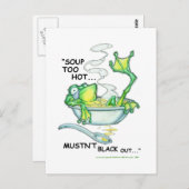 カエルのスープ ポストカード (正面/裏面)