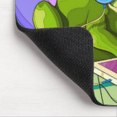 カエルのデジタルラブ マウスパッド (コーナー)