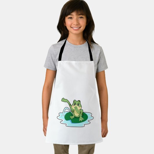 カエルのトイレ エプロン (インサイチュ)