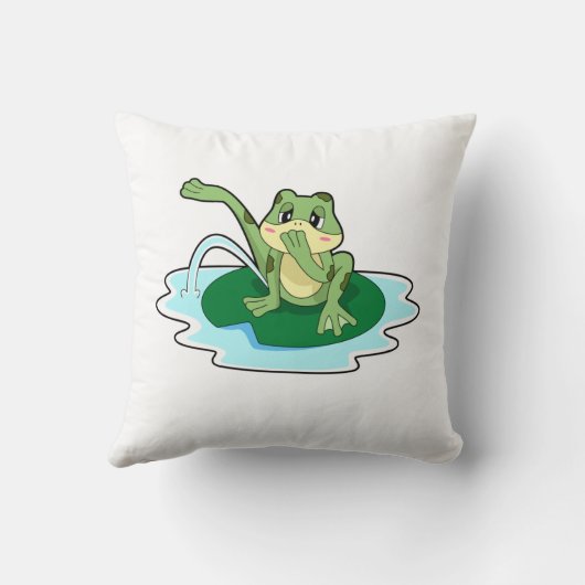 カエルのトイレ クッション (裏面)