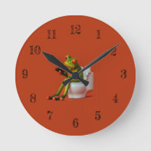 カエルのトイレ