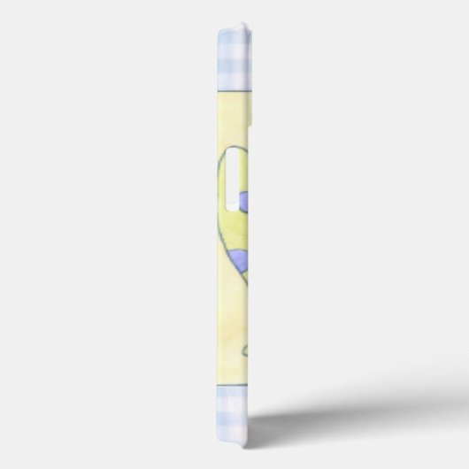 カエルのトリオのギンガムクロス Case-Mate iPhoneケース (裏面 / 右)