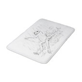 カエルのバス・マット バスマット (アングル)