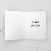 カエルのバレンタインカード シーズンカード (内部)