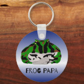 カエルのパパ キーホルダー (正面)