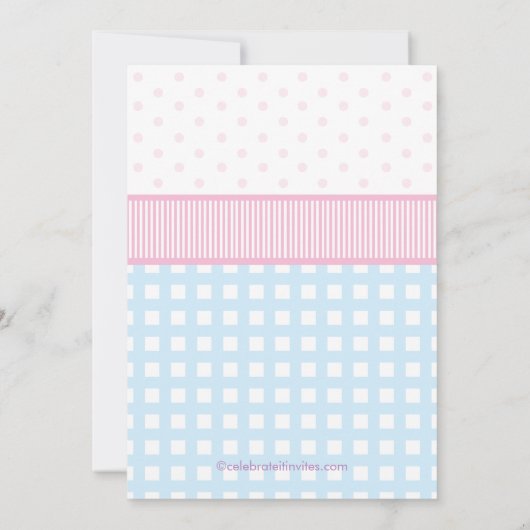 カエルのプリンセスの誕生日のパーティの招待状 招待状 (裏面)