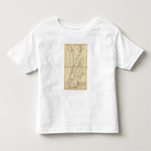 カエルのポイントからのCrotonの川への国 トドラーTシャツ (正面)