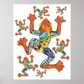 カエルのポスター ポスター (正面)