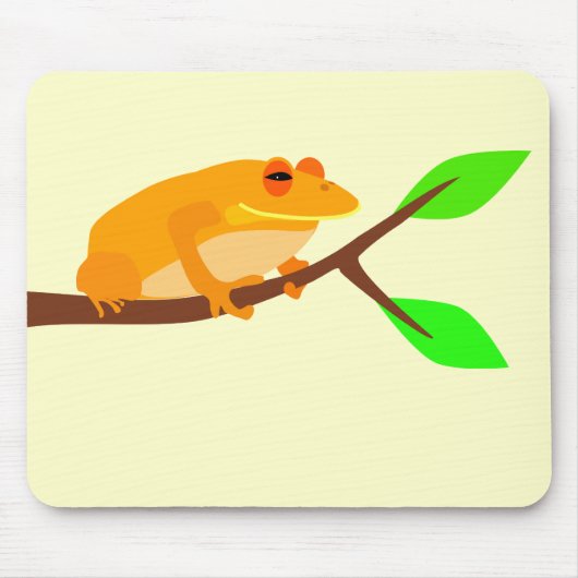 カエルのマウスパッド マウスパッド (正面)