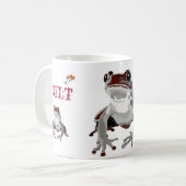 カエルのマグカップ コーヒーマグカップ (正面左)