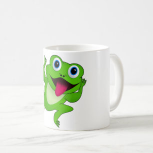 カエルのマグ コーヒーマグカップ