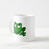 カエルのマグ コーヒーマグカップ (正面左)