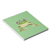 カエルのメモ帳 ノートパッド (アングル)