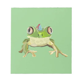 カエルのメモ帳 ノートパッド