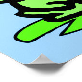 カエルのラブポスター ポスター (角)