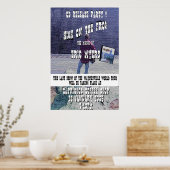 カエルの上に ポスター (キッチン)