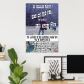 カエルの上に ポスター (ホームオフィス)