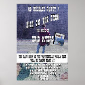 カエルの上に ポスター (正面)