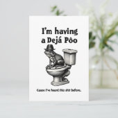 カエルの前にデジャポーに聞いてもらった サンキューカード (スタンド正面)