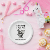 カエルの前にデジャポーに聞いてもらった ペーパープレート (パーティー)