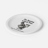 カエルの前にデジャポーに聞いてもらった ペーパープレート (アングル)