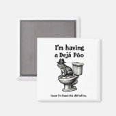 カエルの前にデジャポーに聞いてもらった マグネット (正面/裏面)