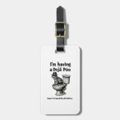 カエルの前にデジャポーに聞いてもらった ラゲッジタグ (正面縦)