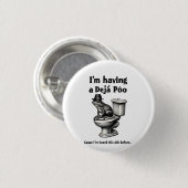 カエルの前にデジャポーに聞いてもらった 缶バッジ (正面&裏面)