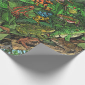 カエルの包装紙 ラッピングペーパー (角)
