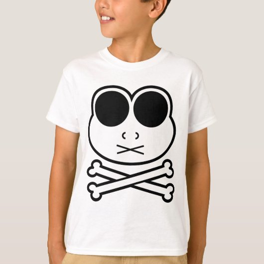 カエルの十字骨 Tシャツ (正面)