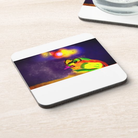 カエルの夏 コースター (左側)