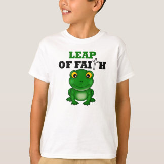 カエルの大飛躍 Tシャツ