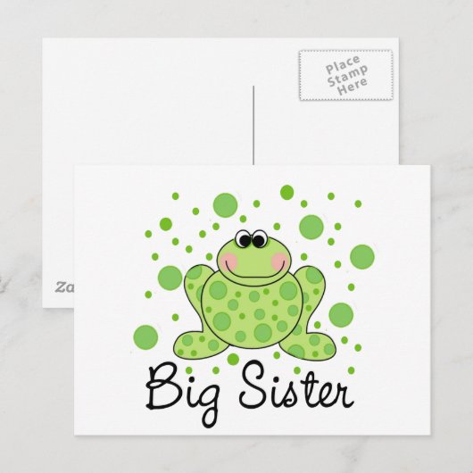 カエルの姉 ポストカード (正面/裏面)