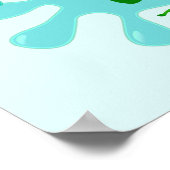 カエルの子供のポスタおもしろいーを心配し感動的ない ポスター (角)